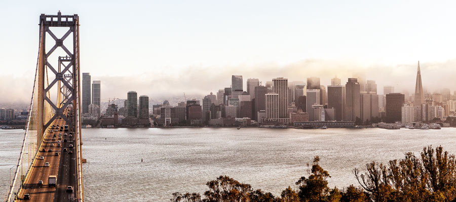 San-Francisco-By-Bridge